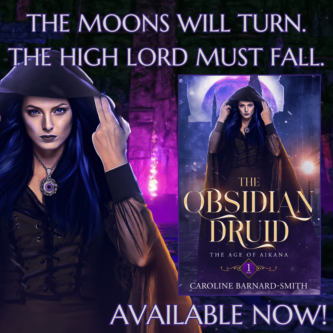 The Obsidian Druid, book one of The Age of Aikana, is available now!