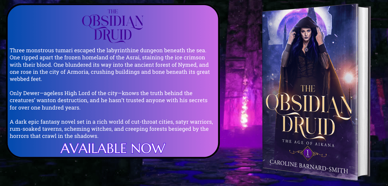 Pre-order The Obsidian Druid